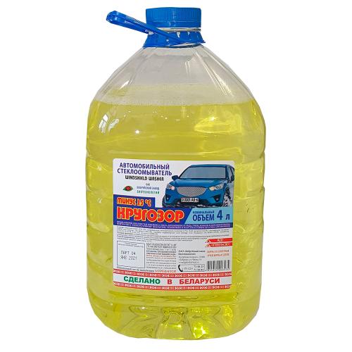 Жидкость стеклоомывающая Кругозор -15С, 4л