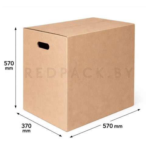 Коробка картонная 570мм*370мм*570мм (П-35) для тюльпанов/цветов
