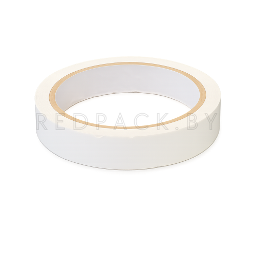 Скотч двусторонний полипропиленовый 19мм*10м, белый