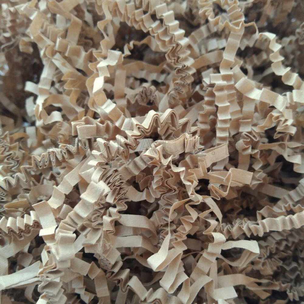 Бумажная стружка Крафт, 500г, гофрированная купить, цена