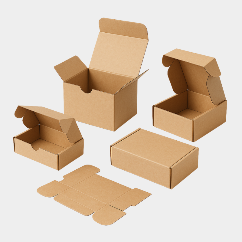 Самосборные коробки на заказ