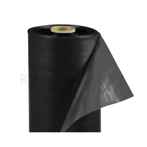 Пленка строительная в рулоне 1500мм, 120мкм, 34кг, черная