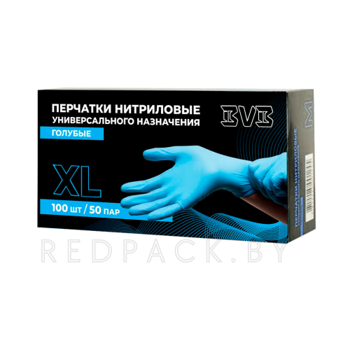 Перчатки нитриловые, размер XL, 100 шт