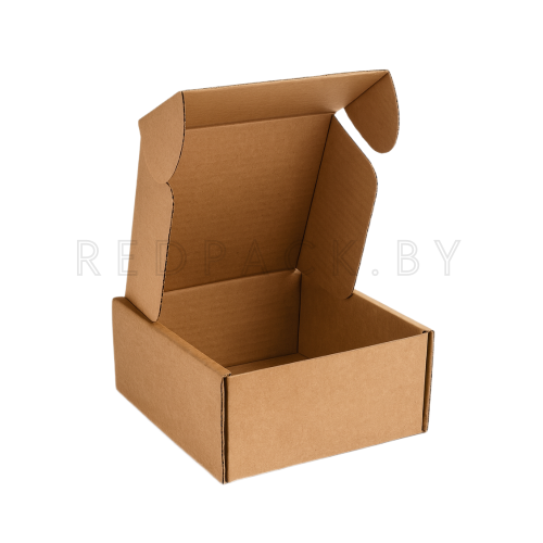Самосборная коробка 230мм*230мм*90мм (FEFCO 0427)