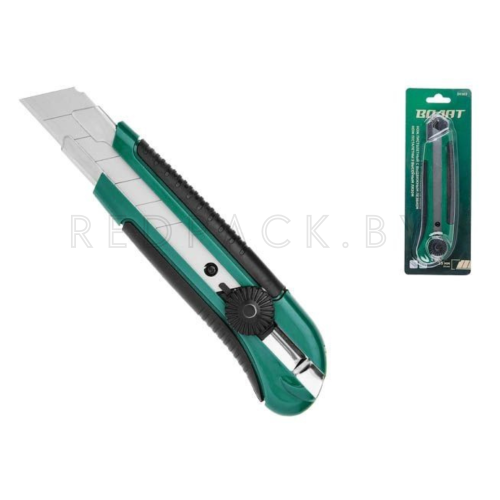 Нож пистолетный с выдвижным лезвием 25мм Волат