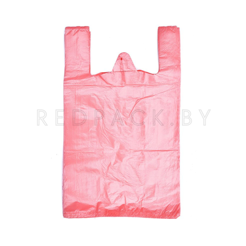 Пакет майка 240*420мм, 10мкм, 1000шт/упак, красные