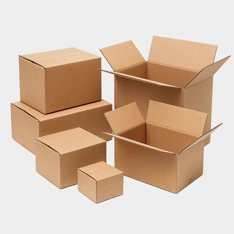 Четырехклапанные коробки на заказ