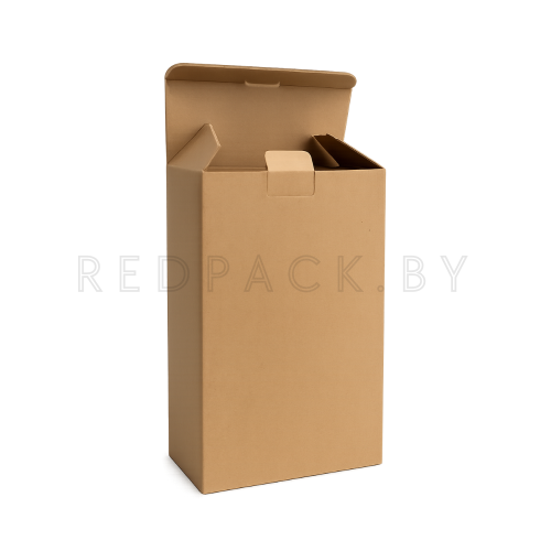 Самосборная коробка 150мм*55мм*220мм (FEFCO 0215)