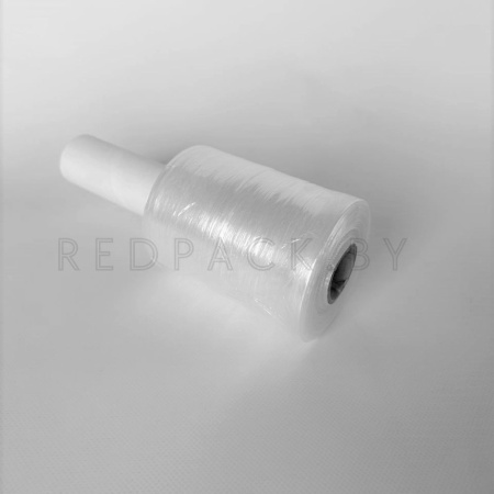 Стрейч-пленка миниролл 17мкм*125мм*0,7кг с картонной ручкой «Граната»