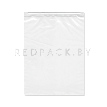 Пакеты Zip Lock c бегунком (слайдер) 300*400мм, 60мкм, 100шт, без отверстия