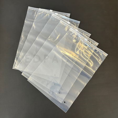 Пакеты Zip Lock c бегунком (слайдер) 250*350мм, 60мкм, 100шт